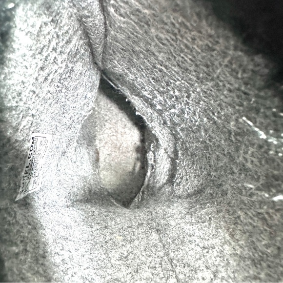 Sorel Joan Of Arc Youth Girl Size 6 Black Suede Snow Boot Wool Lining NY1966013 - Picture 8 of 8